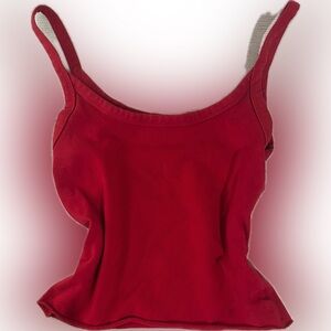 Cropped Red Cami